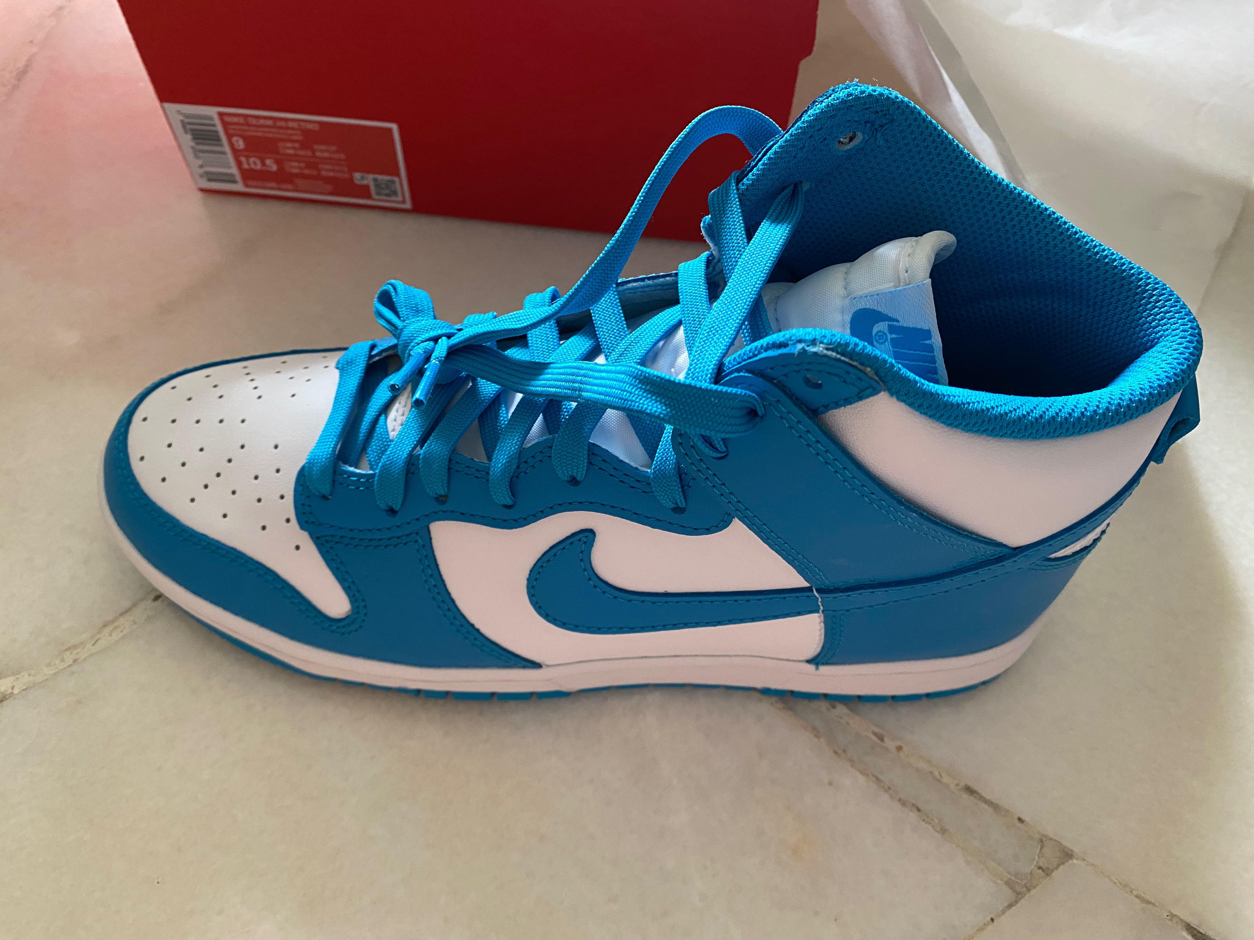 Nike Dunk High Retro Laser Blue US 9