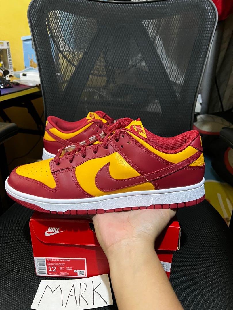 Nike Dunk Low Midas Gold, Men's Fashion, Footwear, Sneakers on Carousell