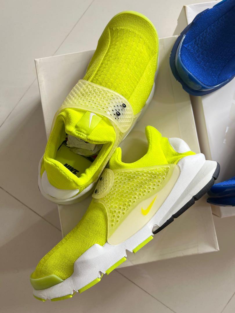 Nike sock dart neon yellow discount