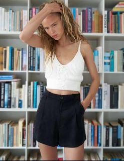 ⬇️SALE⬇️Zara Pleated Bermuda Shorts, Women's Fashion, Bottoms 