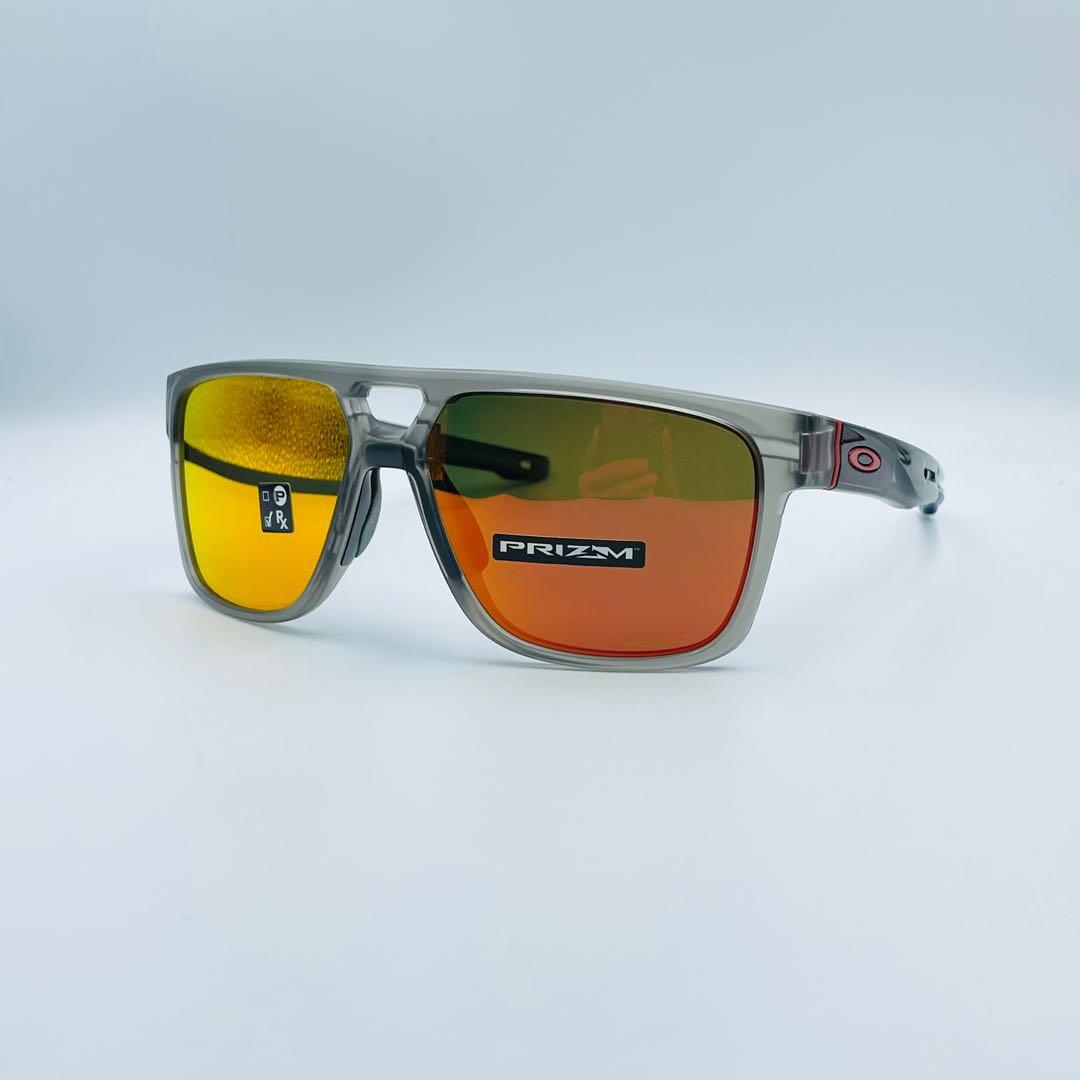 Oakley Crossrange Patch Matte Grey Ink Prizm Ruby Men s Fashion