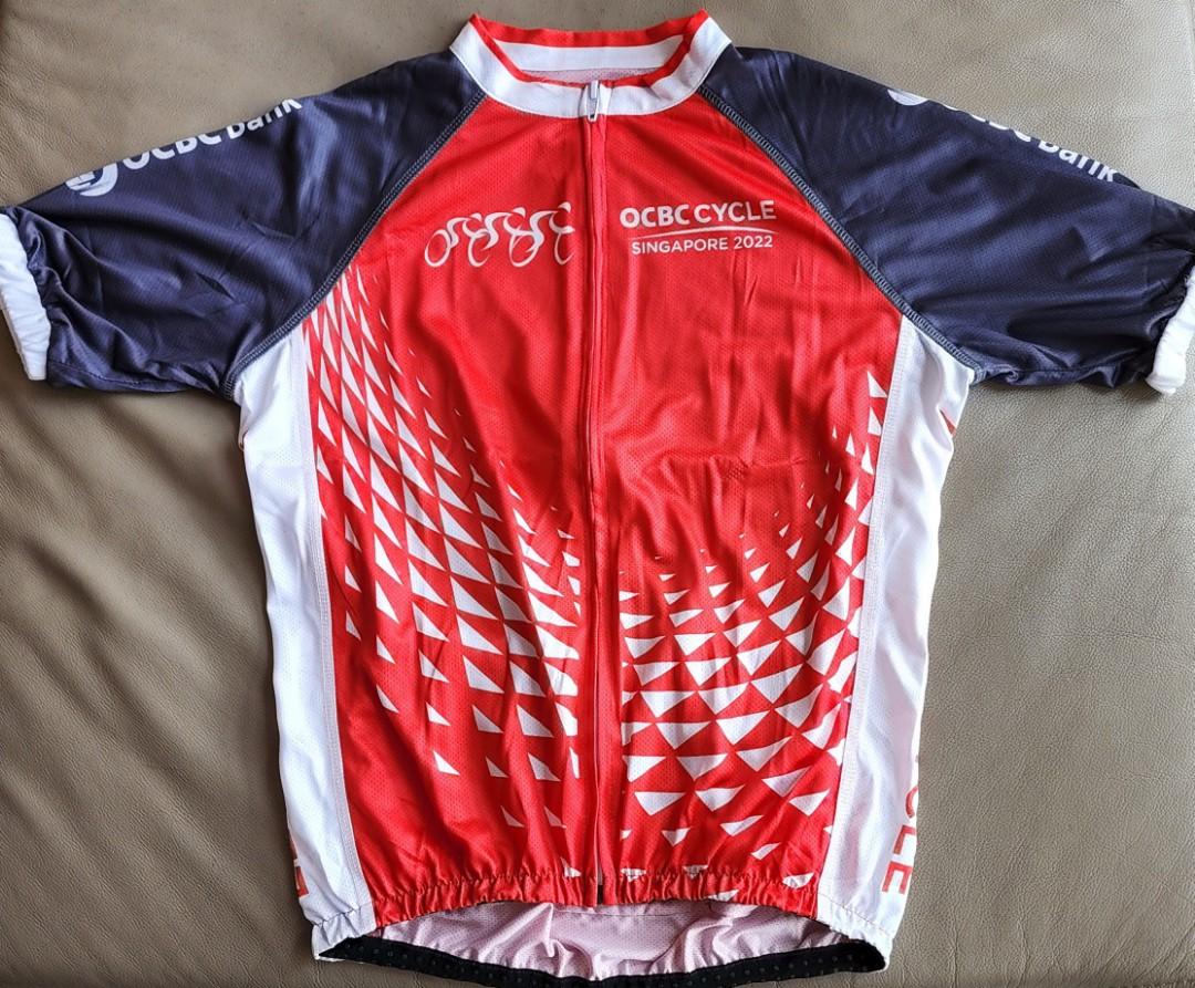 OCBC Cycle 2022 jersey size XS, Men's Fashion, Activewear on Carousell