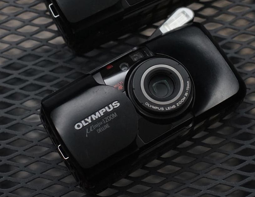 Olympus mju zoom deluxe, Photography, Cameras on Carousell