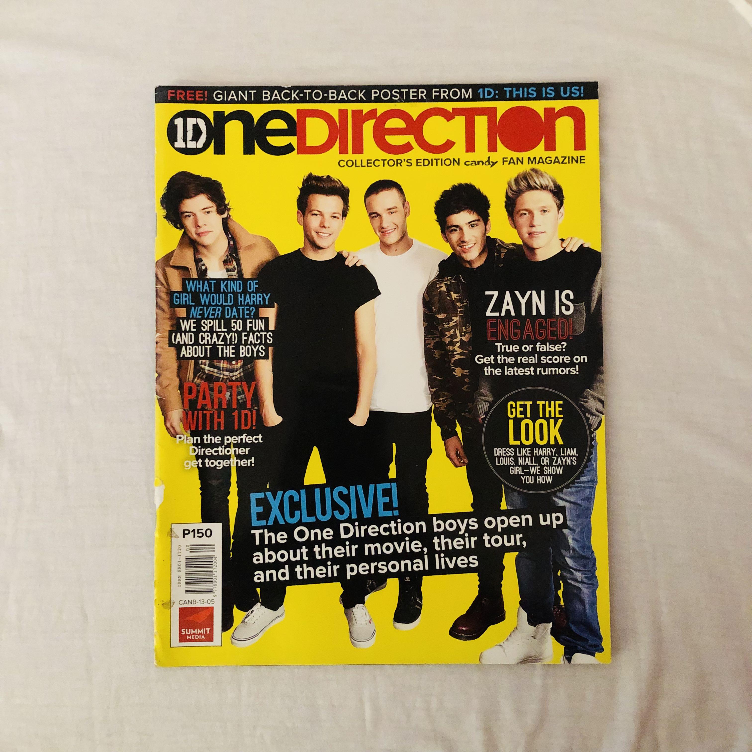 One Direction Magazine (Category: Magazines) located in Cavite. Submitted by seltommo1d (Listing ID 1158966342, Image 1). Description: Price can be negotiable, pm me for more info ^^ mop: gcash mod: ggx.