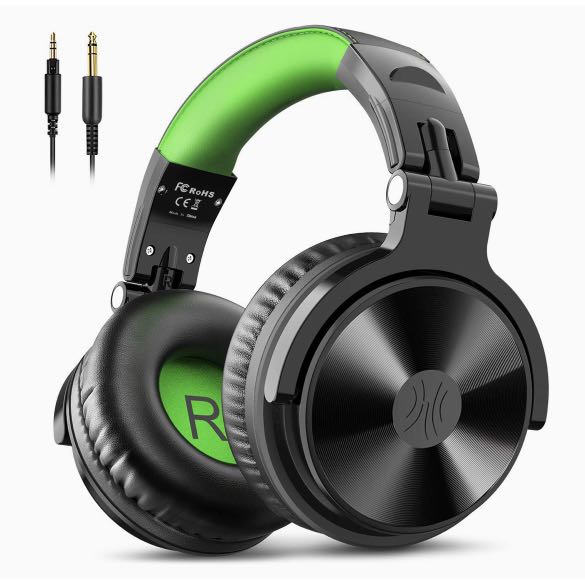 Plug In Headphones OneOdio A71 Wired Over Ear Headphones, Studio Headphones With SharePort Headphones Wireless