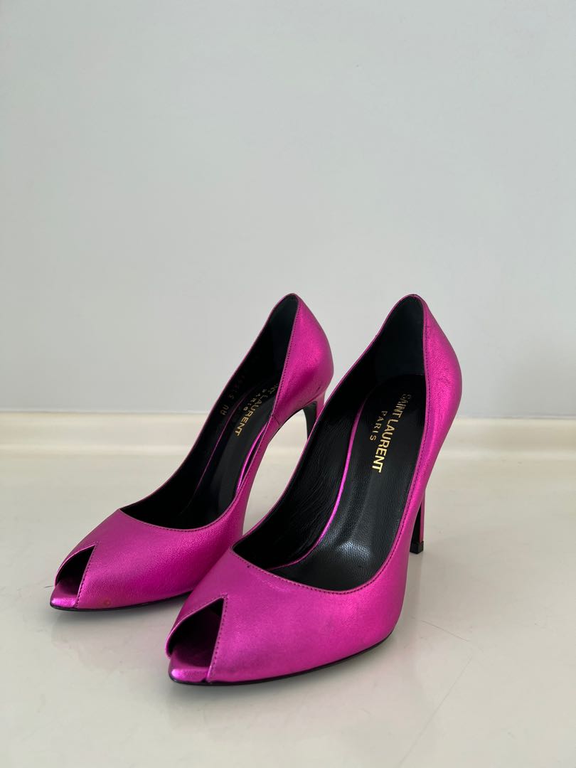 Original Saint Laurent, Women's Fashion, Footwear, Heels on Carousell