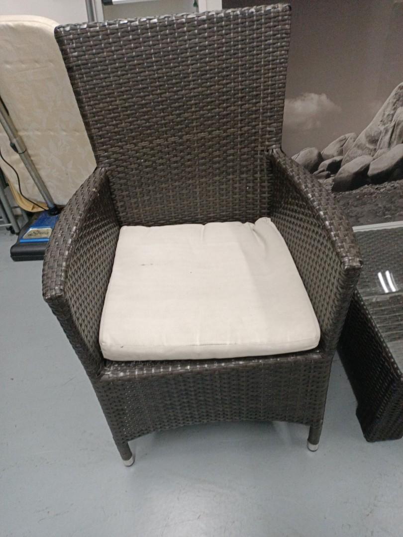 Outdoor Coffee Table+ 2 chairs, Furniture & Home Living, Furniture