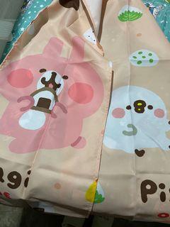 P助 粉紅兔兔門簾