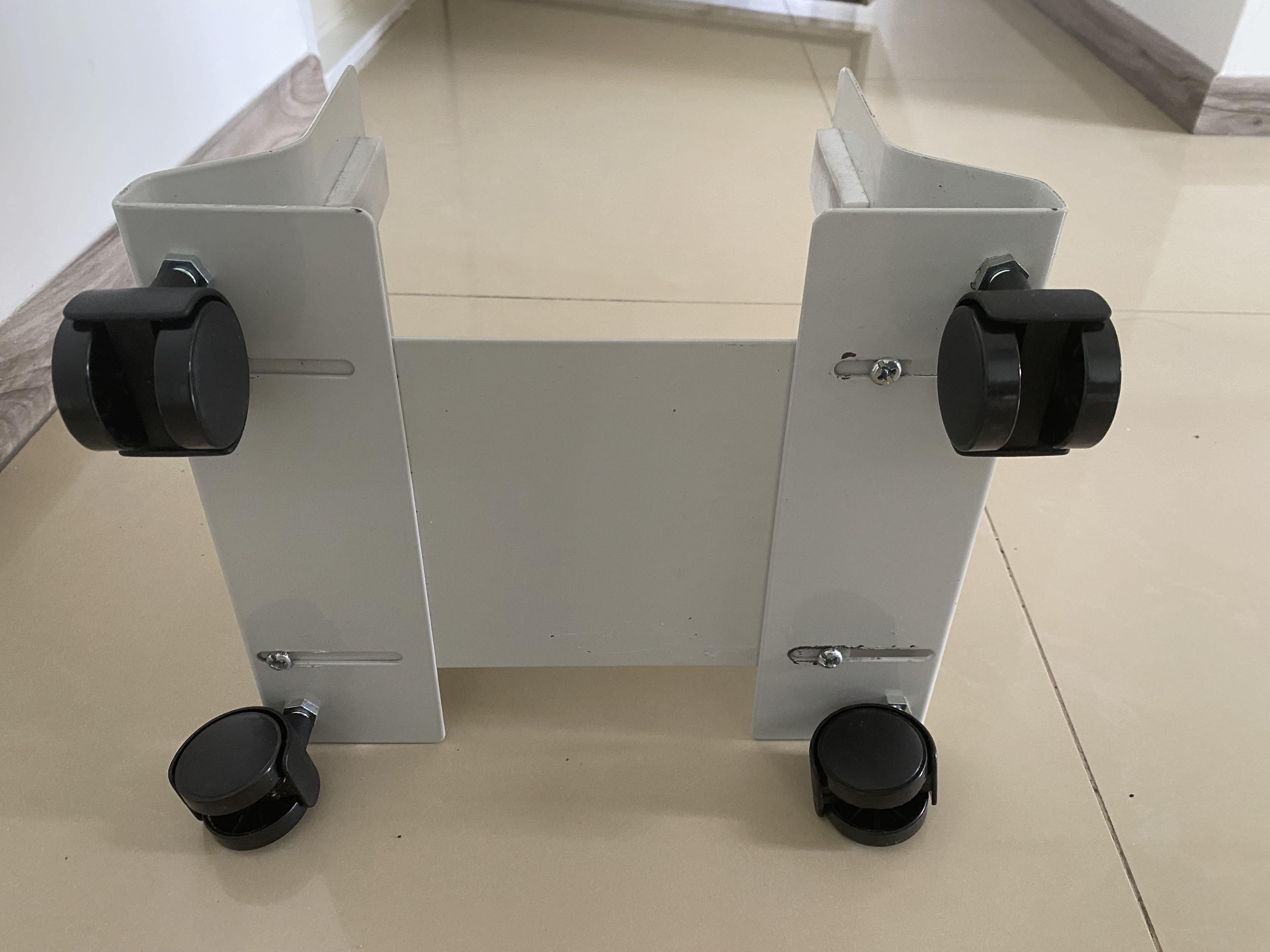 PC computer tower roller stand (width adjustable), Computers & Tech