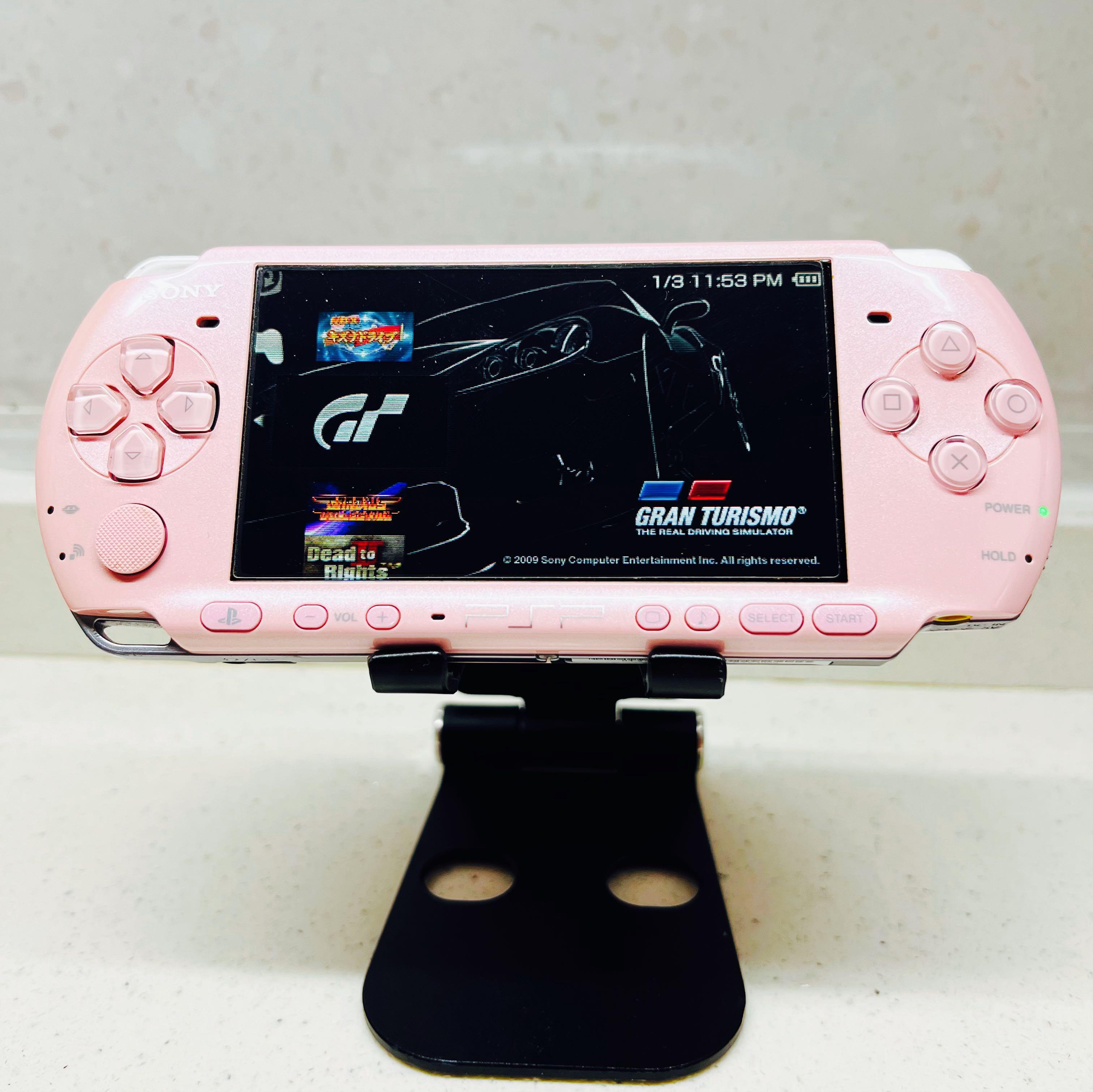 PSP 3000 Pink 粉紅色8gb, 電子遊戲, 電子遊戲機, PlayStation - Carousell