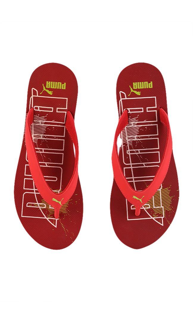 Puma Red Flip Flops Authentic BNIB Women s Fashion