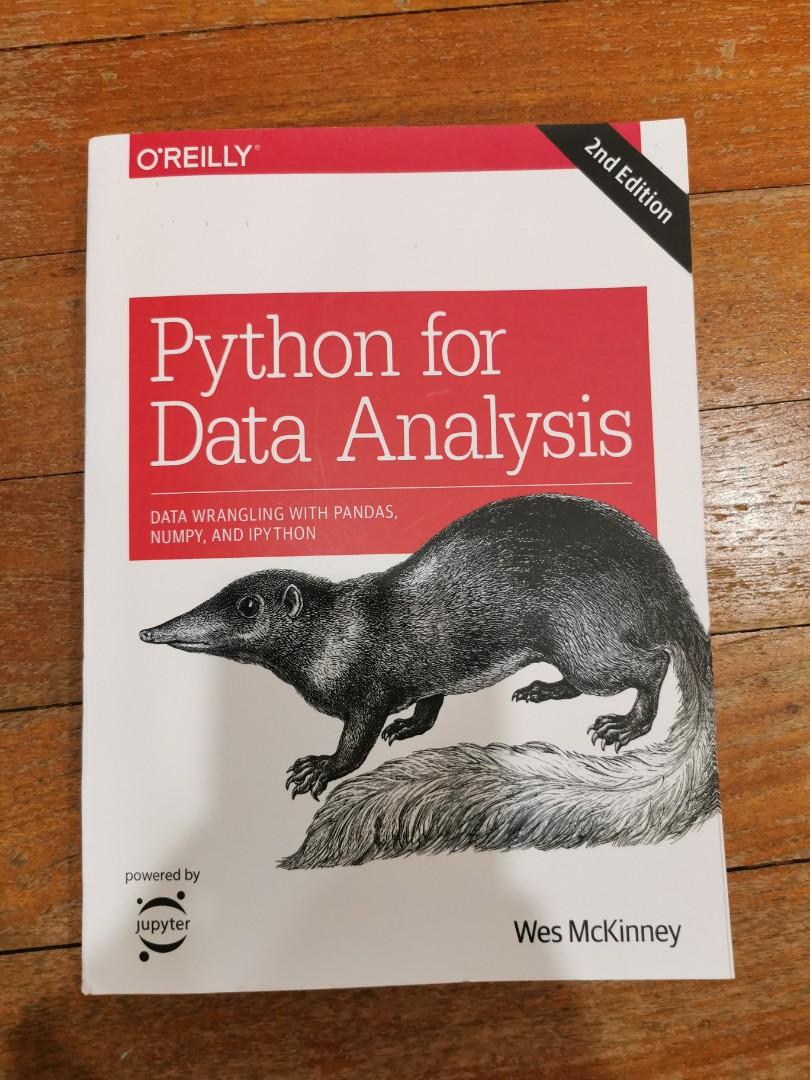 Python for Data Analysis 2nd Ed Wes McKinney, Hobbies & Toys, Books ...