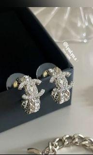 (way below RTP) Chanel 22S Pearl Hoop Earrings