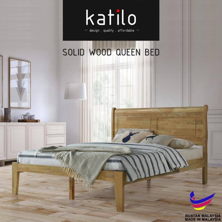 Affordable solid hotsell wood bedroom furniture