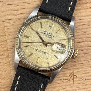 Rolex Datejust 16013 Linen Oyster Perpetual Superlative Chronometer (1988)