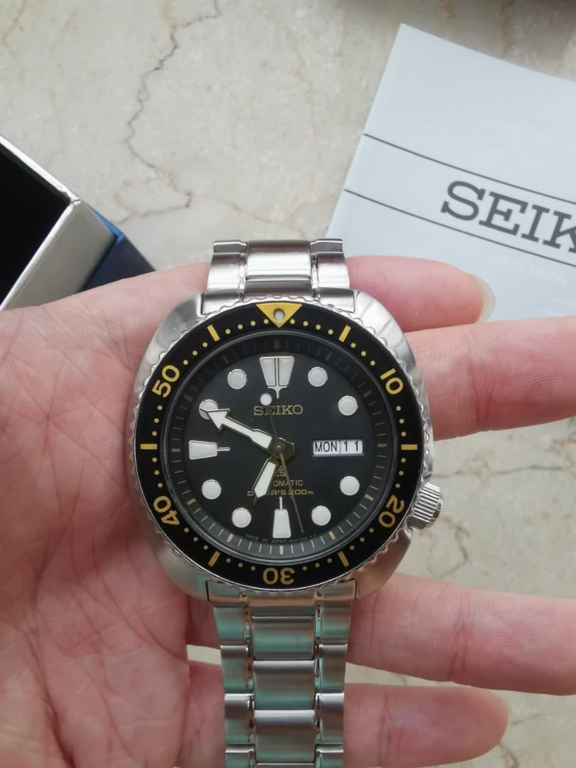 seiko turtle gold watch srp775j1, Men's Fashion, Watches & Accessories,  Watches on Carousell