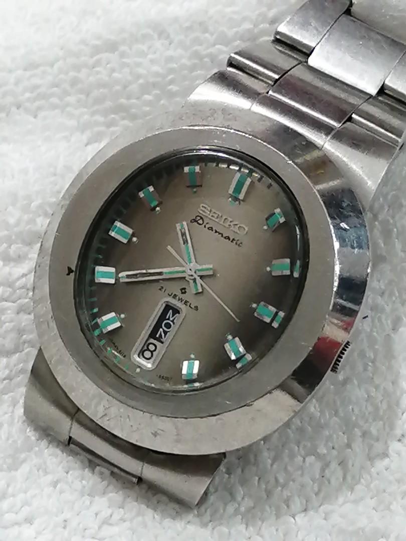 1233) Seiko Diamatic Watch 6119 - 5450, Men's Fashion, Watches &  Accessories, Watches on Carousell