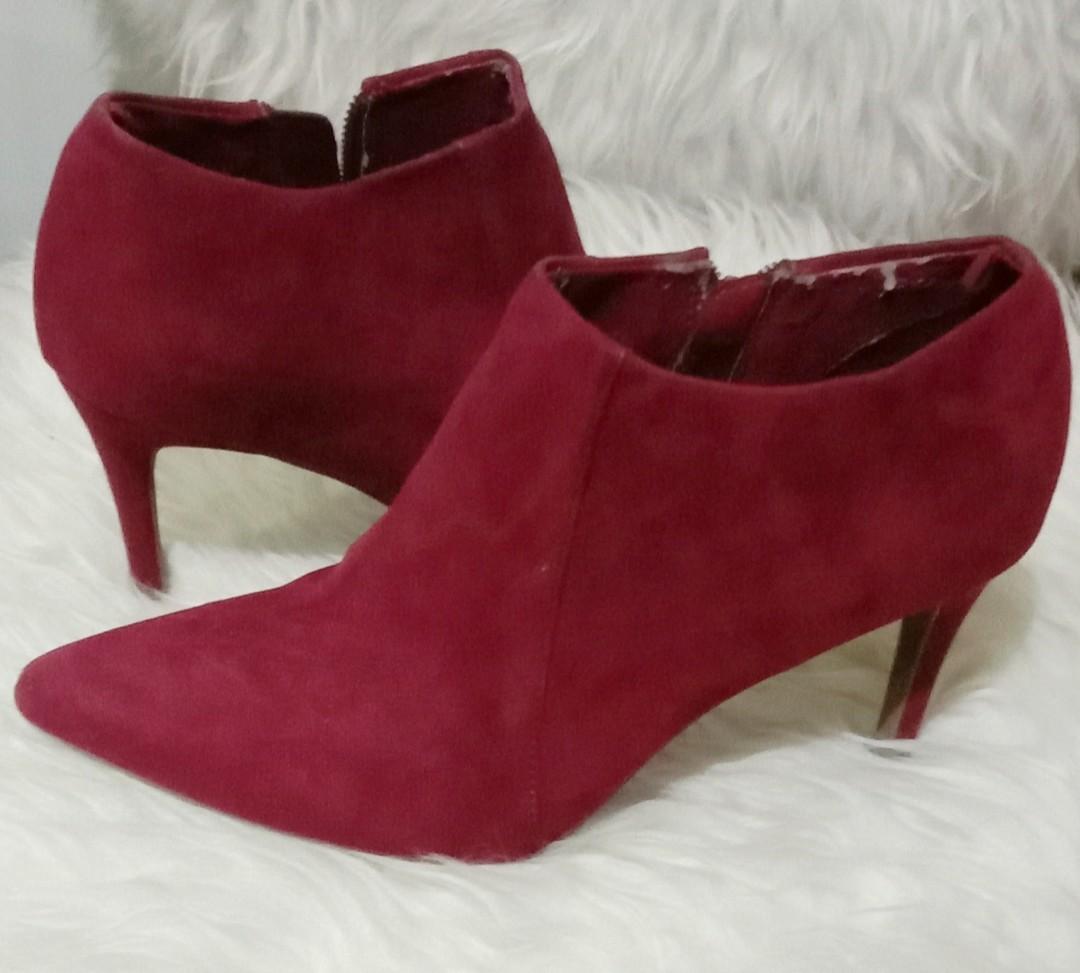 Sepatu wanita Semi boot OLD NAVY Original Import Heel cm Merah