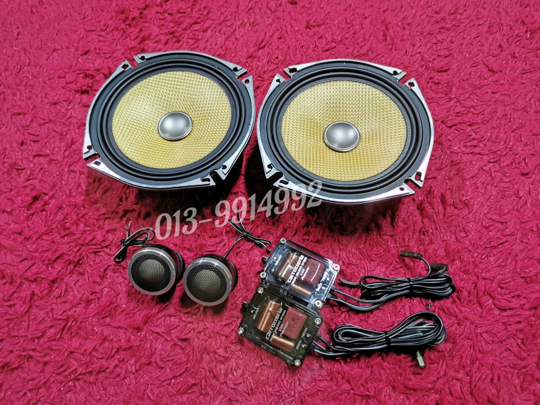 Set speaker carrozzeria Ts-C07a, Auto Accessories on Carousell