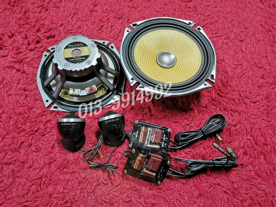 TS-C07A パイオニア TS-C07A カースピーカーとクロスオーバー