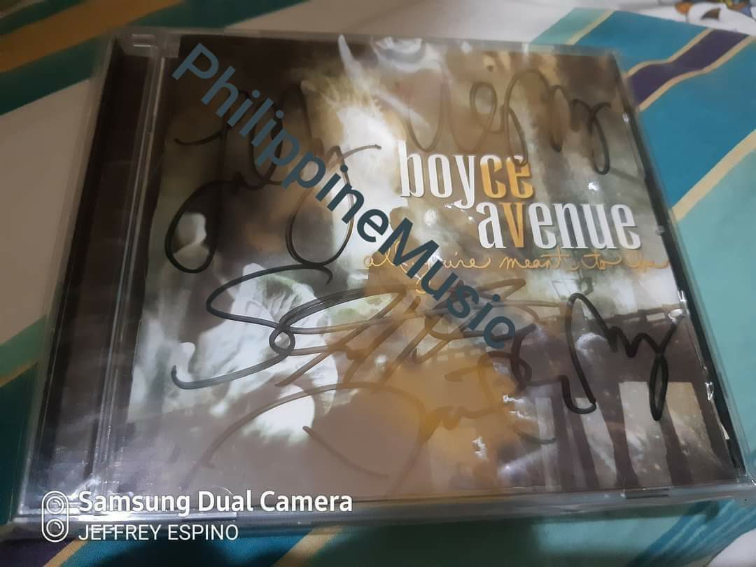 signed album cd by Boyce Avenue band member, Hobbies & Toys, Music