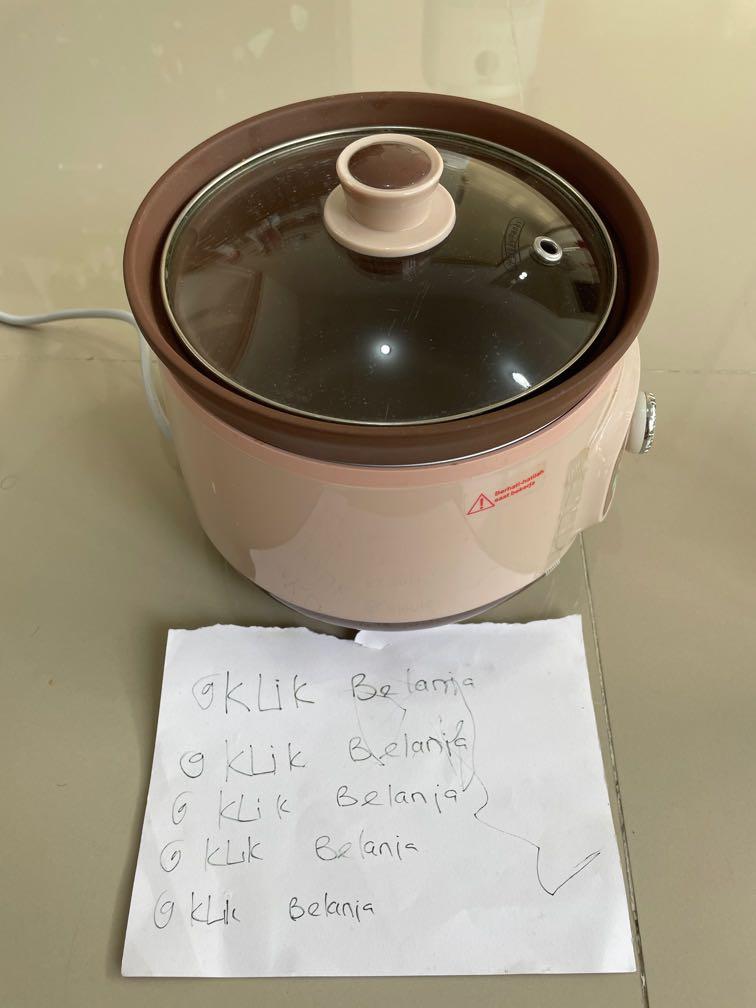 Slow cooker emily bear slowcooker 2 liter, Kitchen & Appliances di