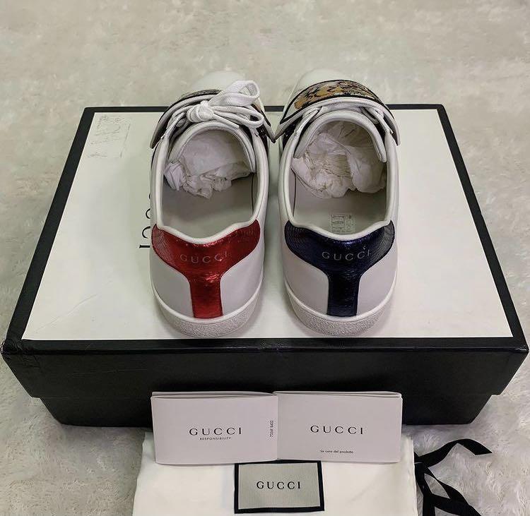 gucci sneakers tiger patch