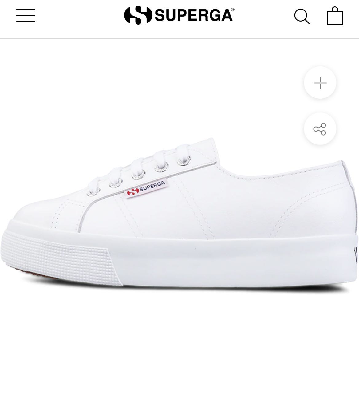 superga flatform leather
