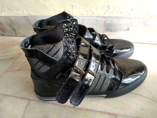 Nose Platform Wedge Black SIZE 37 Women s Fashion Footwear
