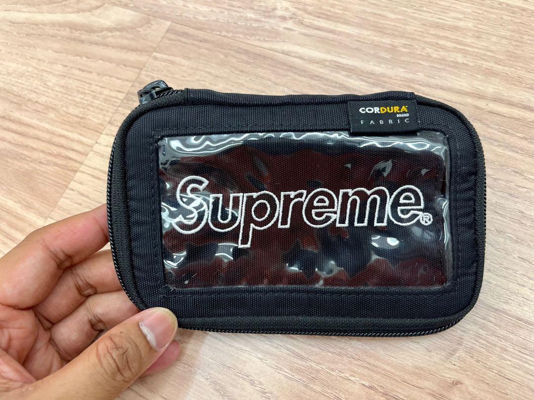 Supreme zip pouch store wallet