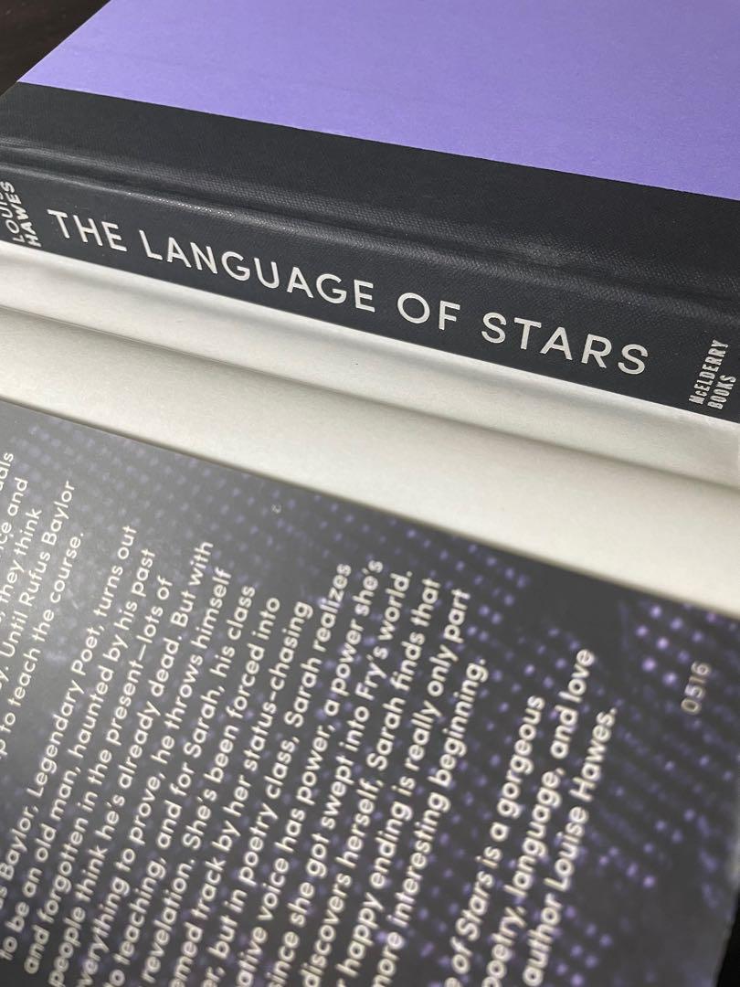 The Language of Stars by Louise Hawes, Hobbies & Toys, Books & Magazines,  Fiction & Non-Fiction on Carousell