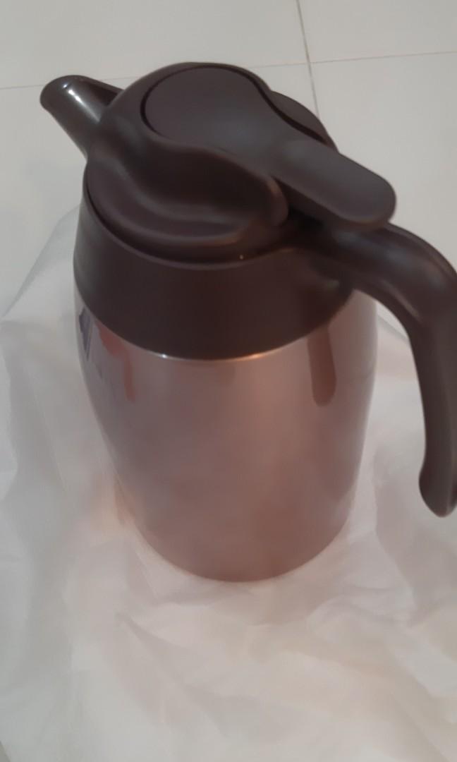 Thermos Stainless Pot 1.5L Brown THV-1501 SBW Japan –