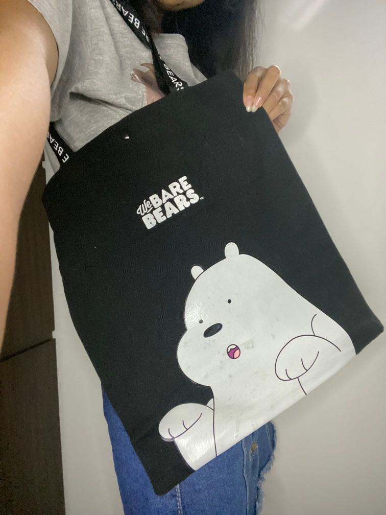 Jual hoot sale Tas Tote Bag Transparan We Bare Bears Shoulder Bag Miniso -  Jakarta Pusat - Januarbayuk