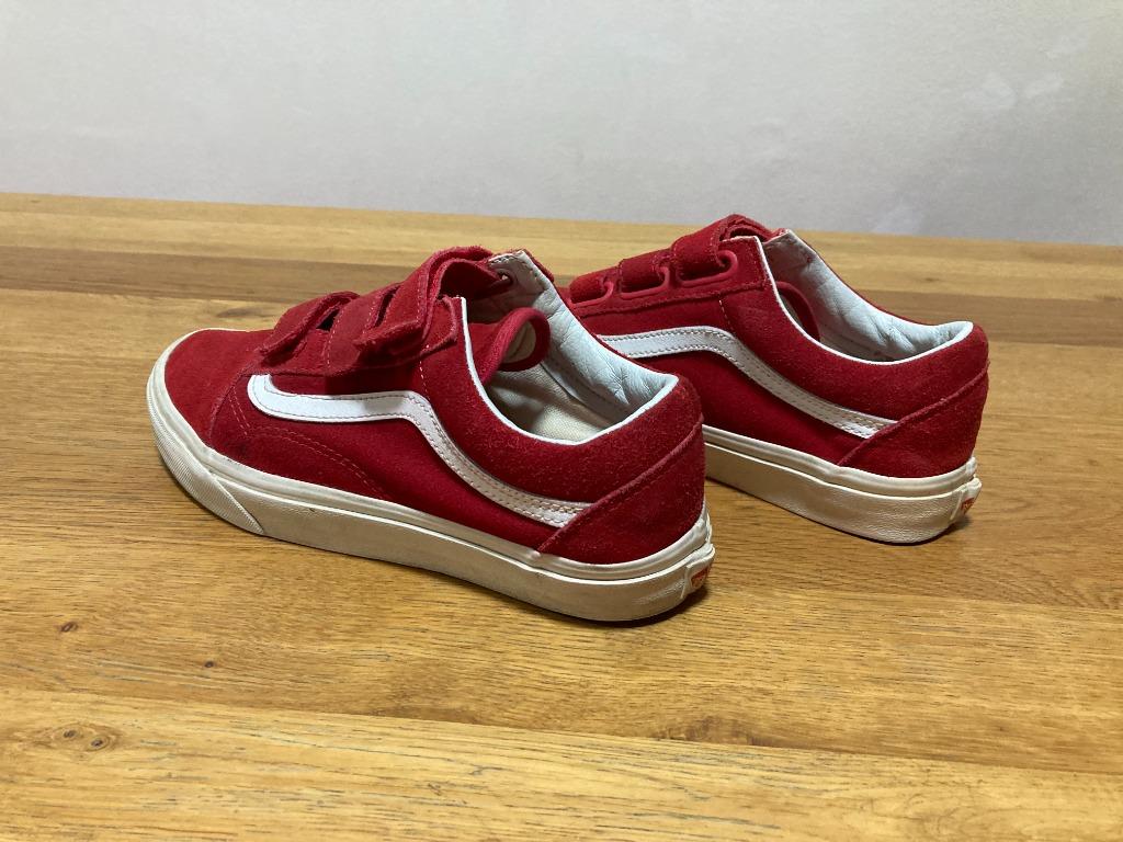Red vans size 8 new arrivals