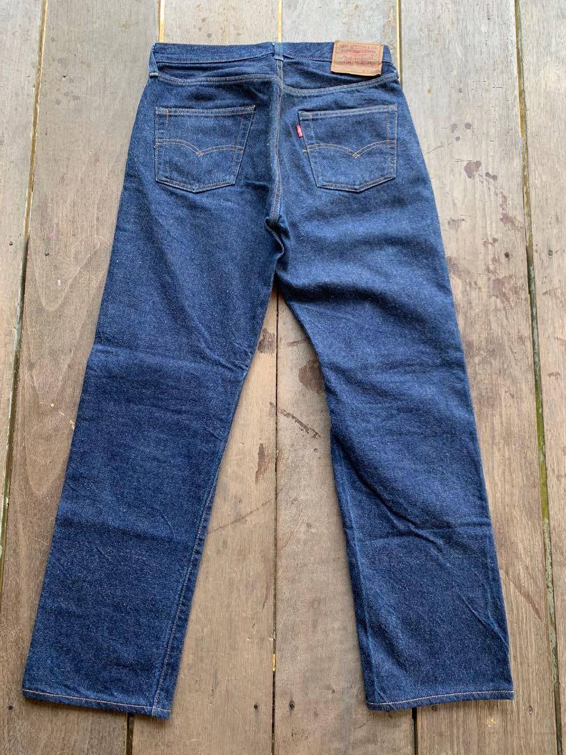 Vintage Levis 501 Rindem USA Jeans, Men 