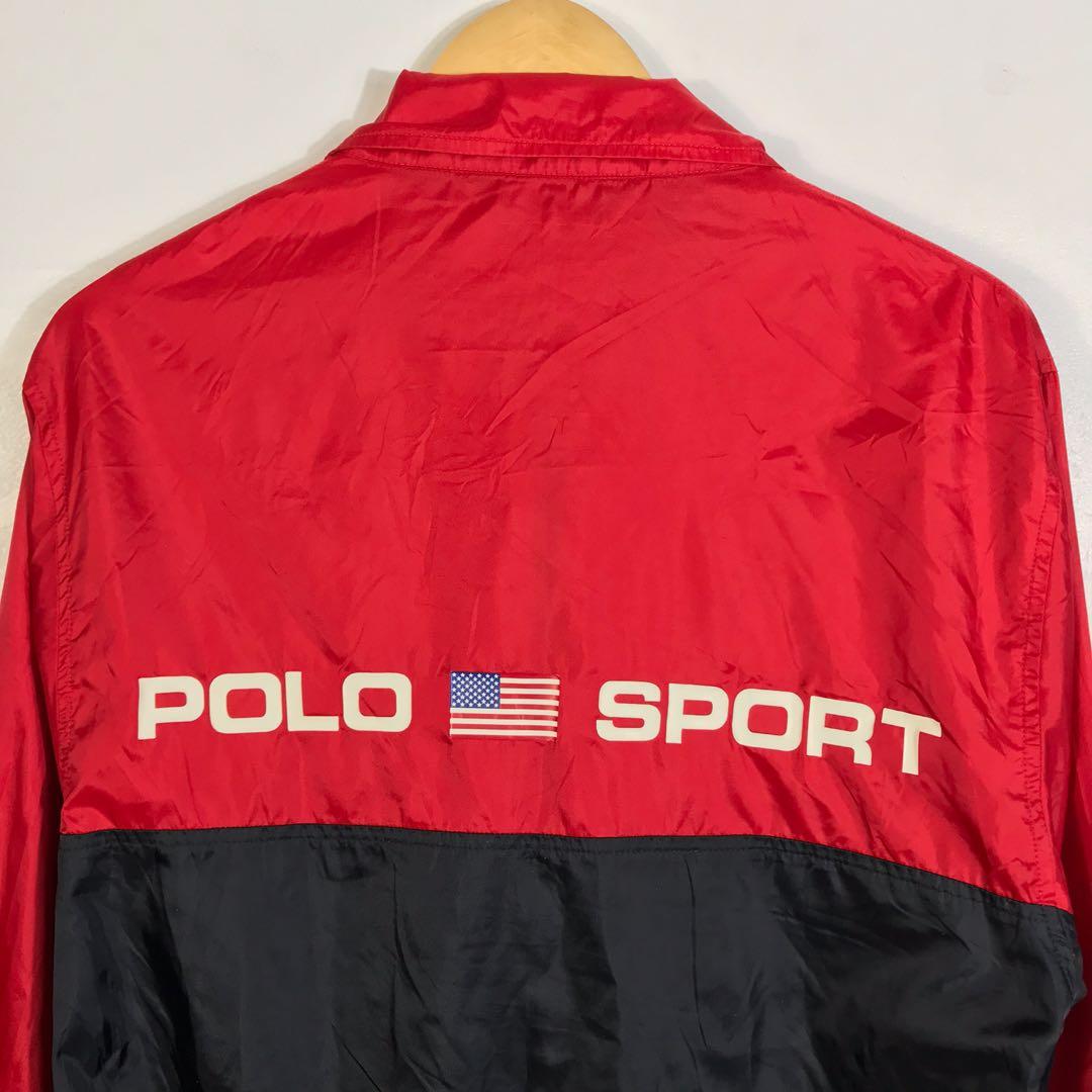 Vintage Ralph Lauren - Polo Sport - Half-Zip Windbreaker, Men's Fashion,  Coats, Jackets and Outerwear on Carousell