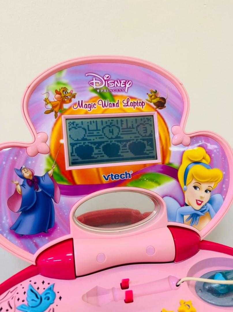 Vtech disney princess shop magic wand laptop