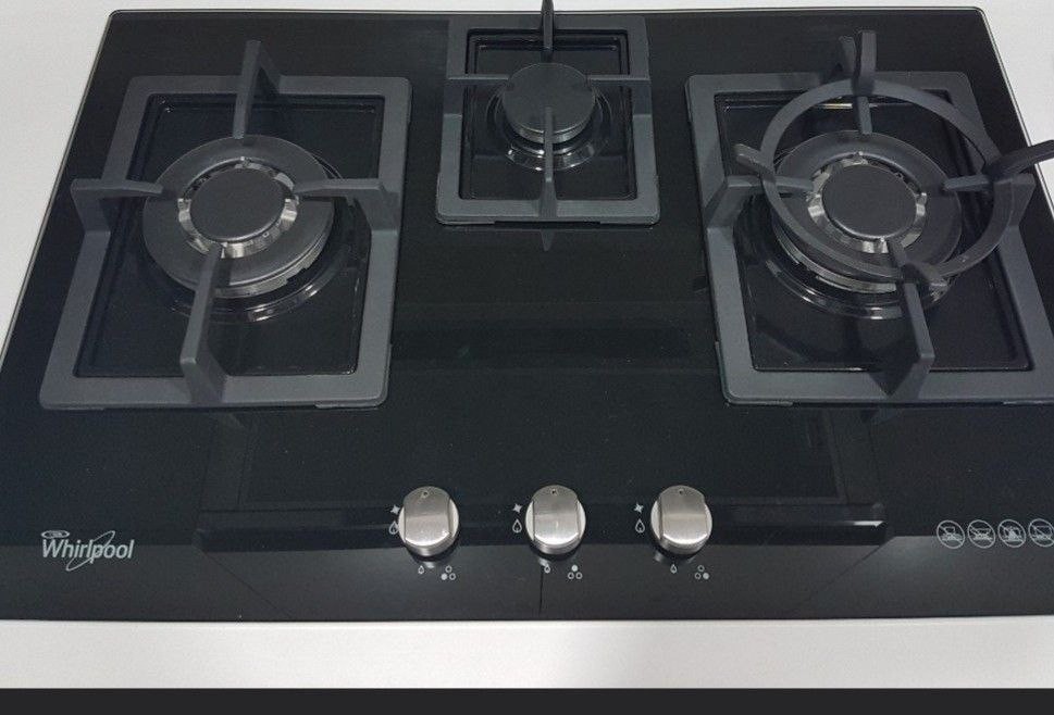 Whirlpool hob 3 burner sales