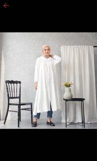 White Midi Dress