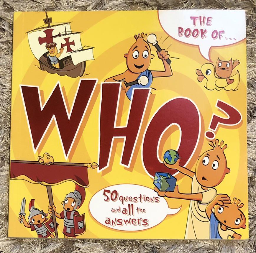 Who, what, where and why books, Hobbies & Toys, Books & Magazines ...