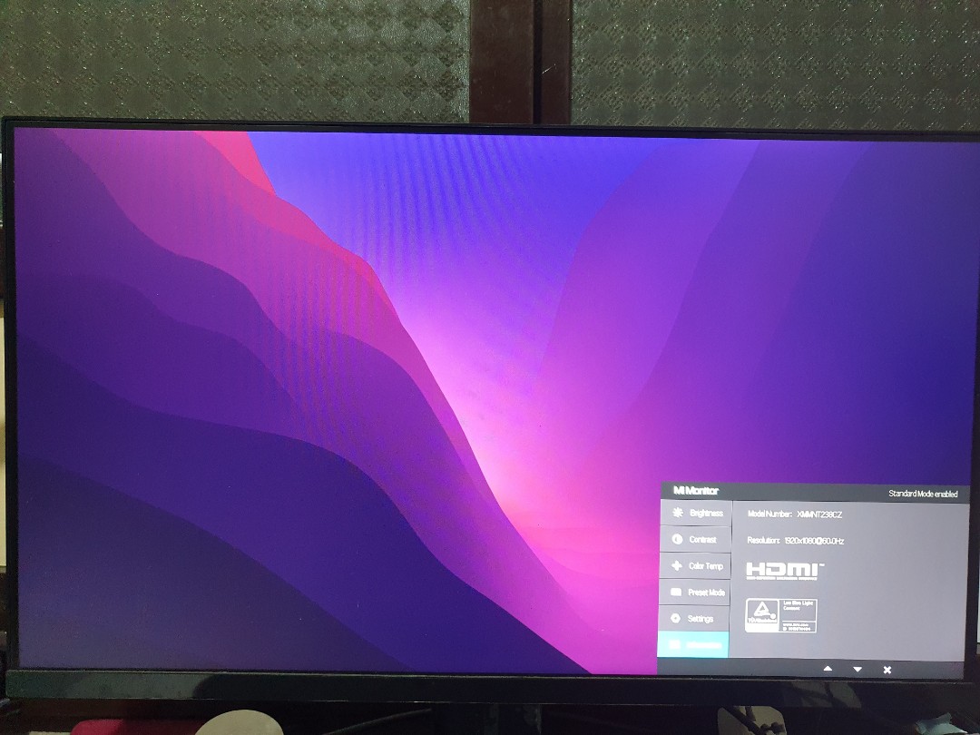 Xiaomi mi desktop monitor 23.8 inch 