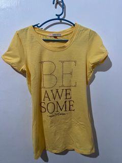 Yellow shirt crissa