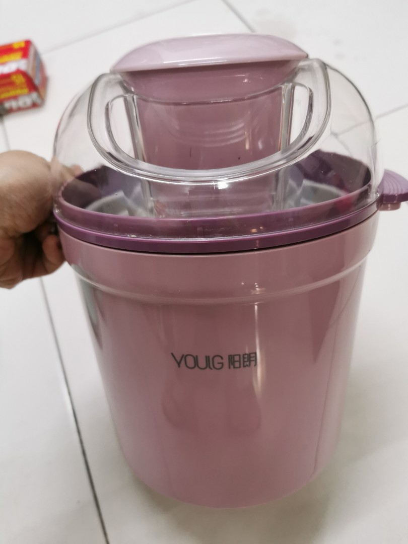 YOULG ice cream maker TV Home Appliances Kitchen Appliances