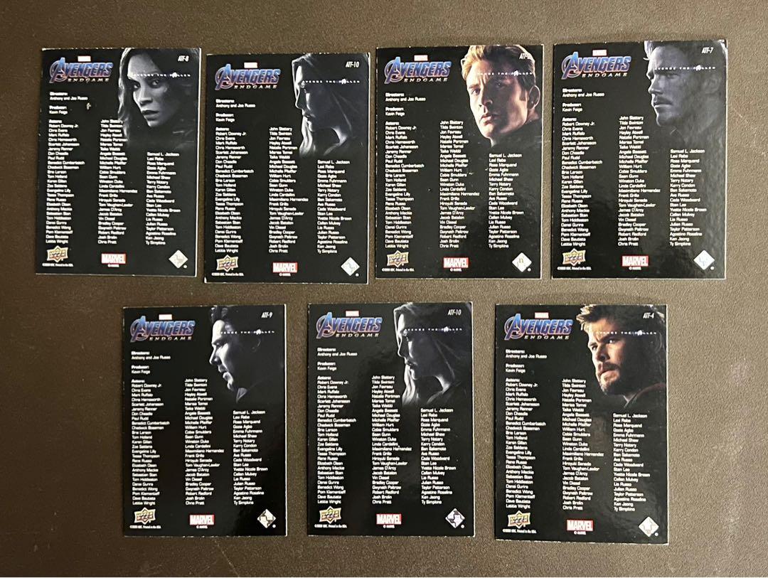 Marvel Cards 2020 Upperdeck Avengers Endgame Cards (Category: Raw Singles) located in Manila. Submitted by jdmtoys (Listing ID 1159601035, Image 2). Description: 2020 Upperdeck Avengers Endgame Cards Price: 100 each Pm nalang po kayo sa detalya. .