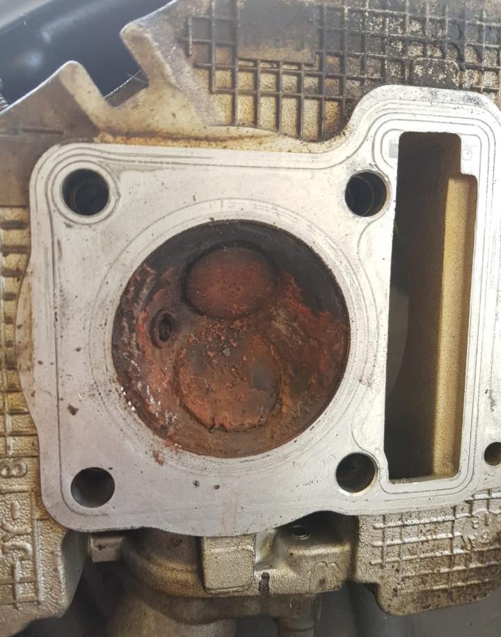 2 stroke/4 stroke cylinder head cleaning/polishing/porting