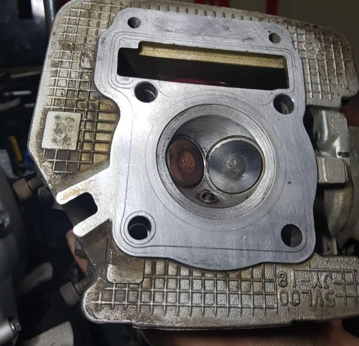 2 stroke/4 stroke cylinder head cleaning/polishing/porting