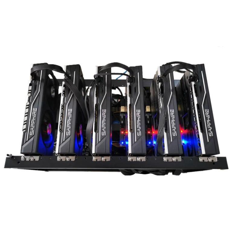 8 GPU Mining Rig Frame Rack MINING ETH, Computers & Tech, Parts ...