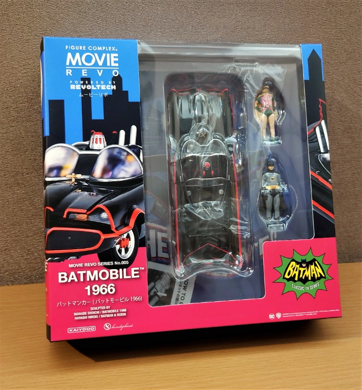 全新山口式Movie Revo 005 Batmobile 1966 海洋堂Kaiyodo Figure