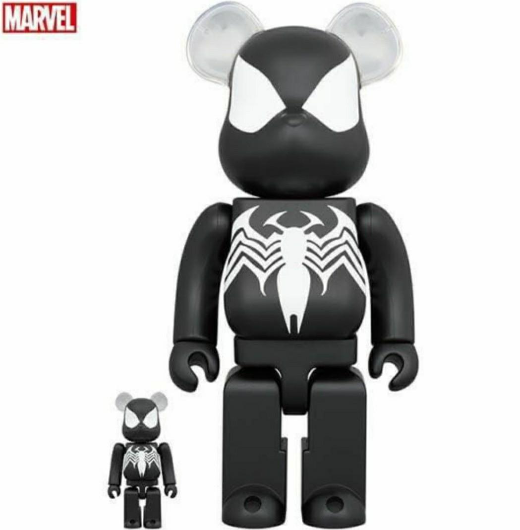 全新🔥旺角店現貨🔥黑蜘蛛Spiderman Black Costume Bearbrick 100% +