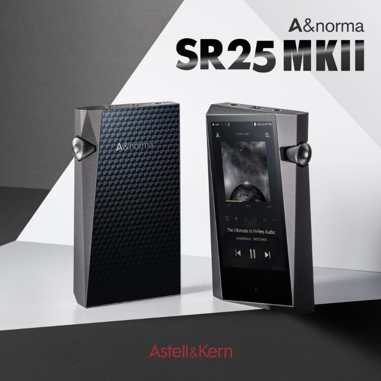 全新行貨) Astell & Kern A&norma SR25 MKII 數位音樂播放器, 音響器材